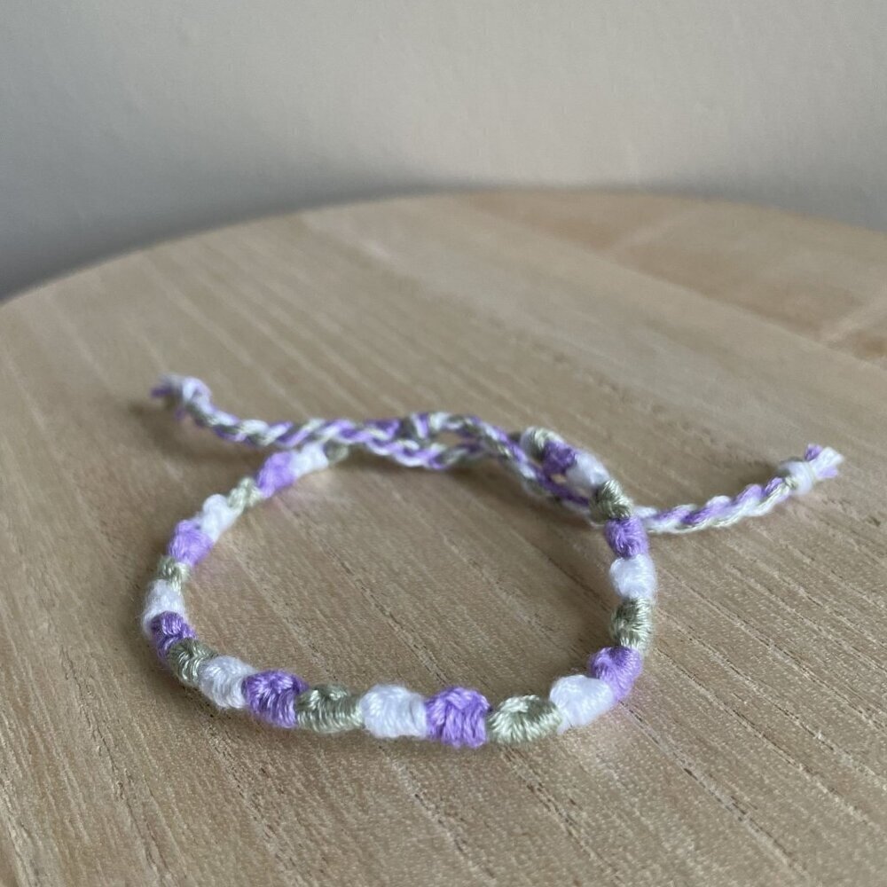 Haven Bracelet, anklet, trendy, comfortable, tie, embroidery thread, woven, gift